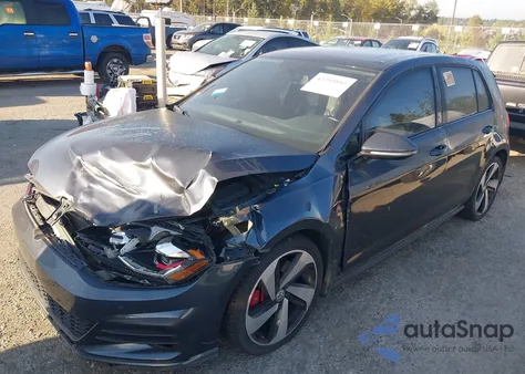 2018 Volkswagen Gti 2.0T Autobahn/2.0T S/2.0T Se from USA, damaged, VIN 3VW447AUXJM252575